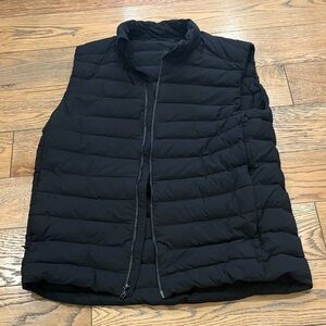 Lululemon black down vest large